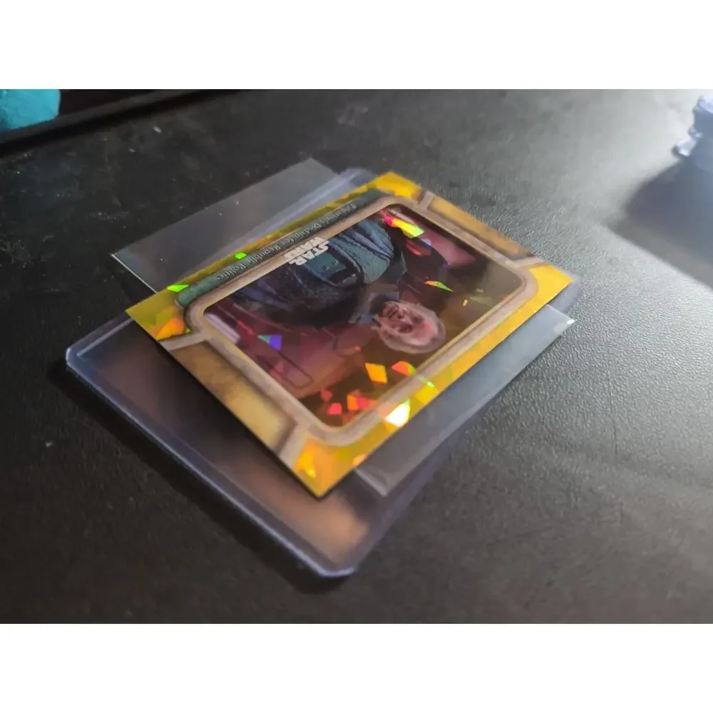 2024 Topps Chrome Sapphire Star Wars: The Phantom Menace #57 Palpatine Gold /50